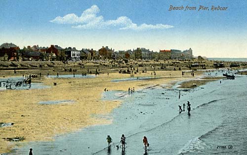 Redcar Beach from the Pier